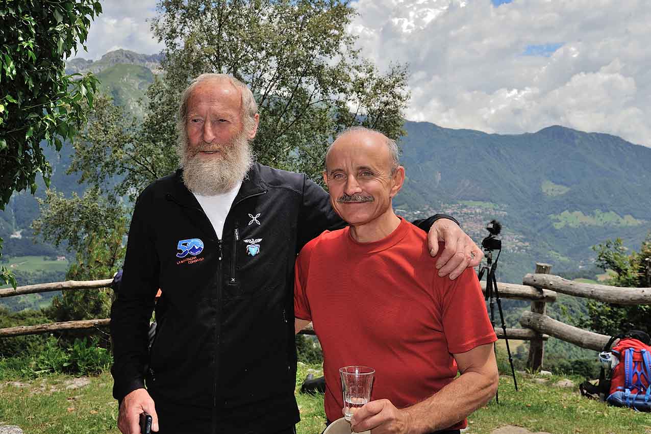 Mario Curnis e Giuseppe Cederna